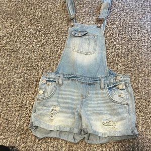 Women’s denim overalls size XS